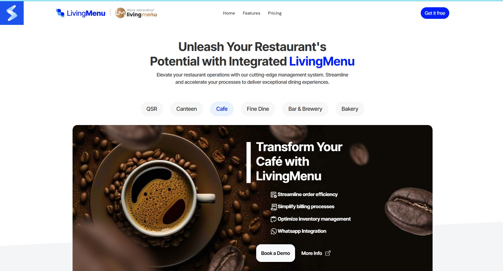 Living Menu